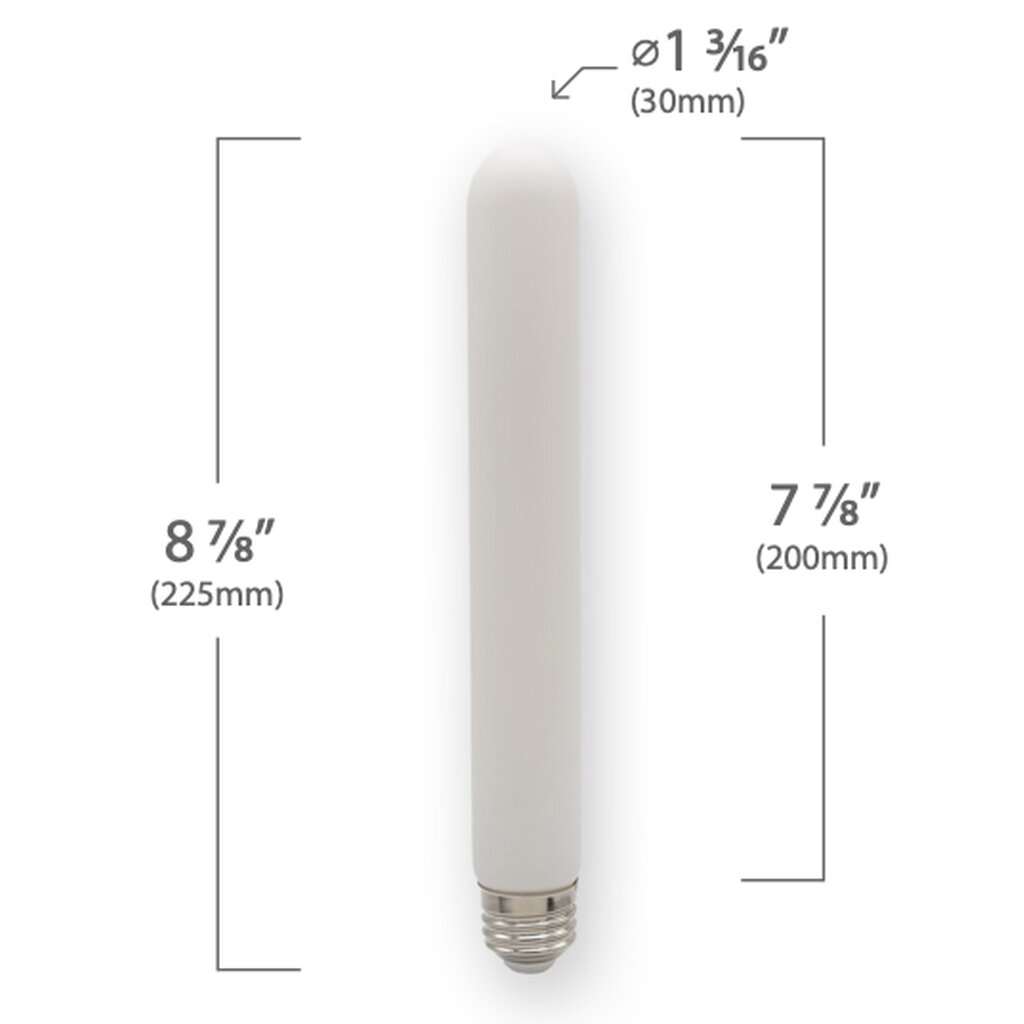 EmeryAllen EA-T10-4.0W-E26-225-279W-D 4W T10 Warm White LED Light Bulb
