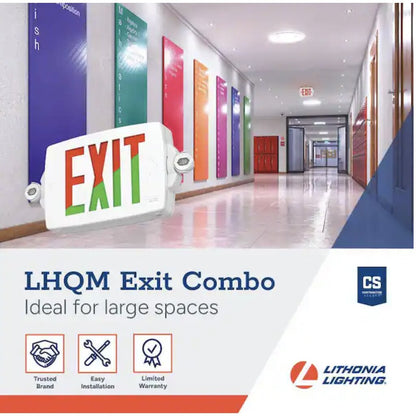 Lithonia LHQM S W RG MVOLT M6 LED Exit Fixture Signs