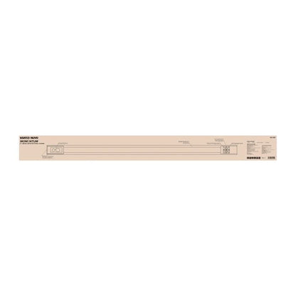 Satco 65-1181 30W/40W/50W LED Dimmable Fixture Momentum; 4 Foot