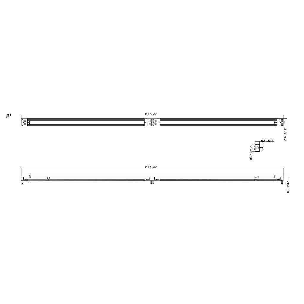 Halco 90242 50W/60W/70W LED Strip Fixture Dimmable Fixture ProLED