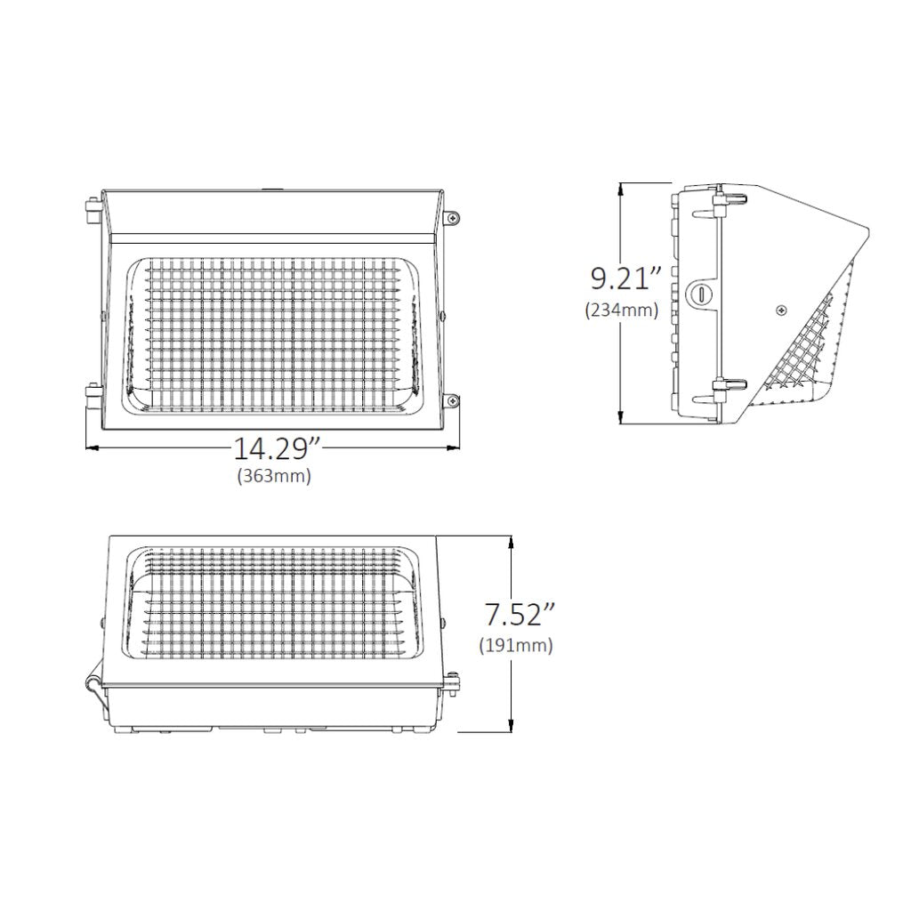 LED One WP0103-778 LOC-WP-MW(20/25/40/60)50KDLV 20W/25W/40W/60W LED