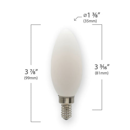 EmeryAllen EA-B10-4.0W-E12-DTW-2718W 4W LED Light Bulb