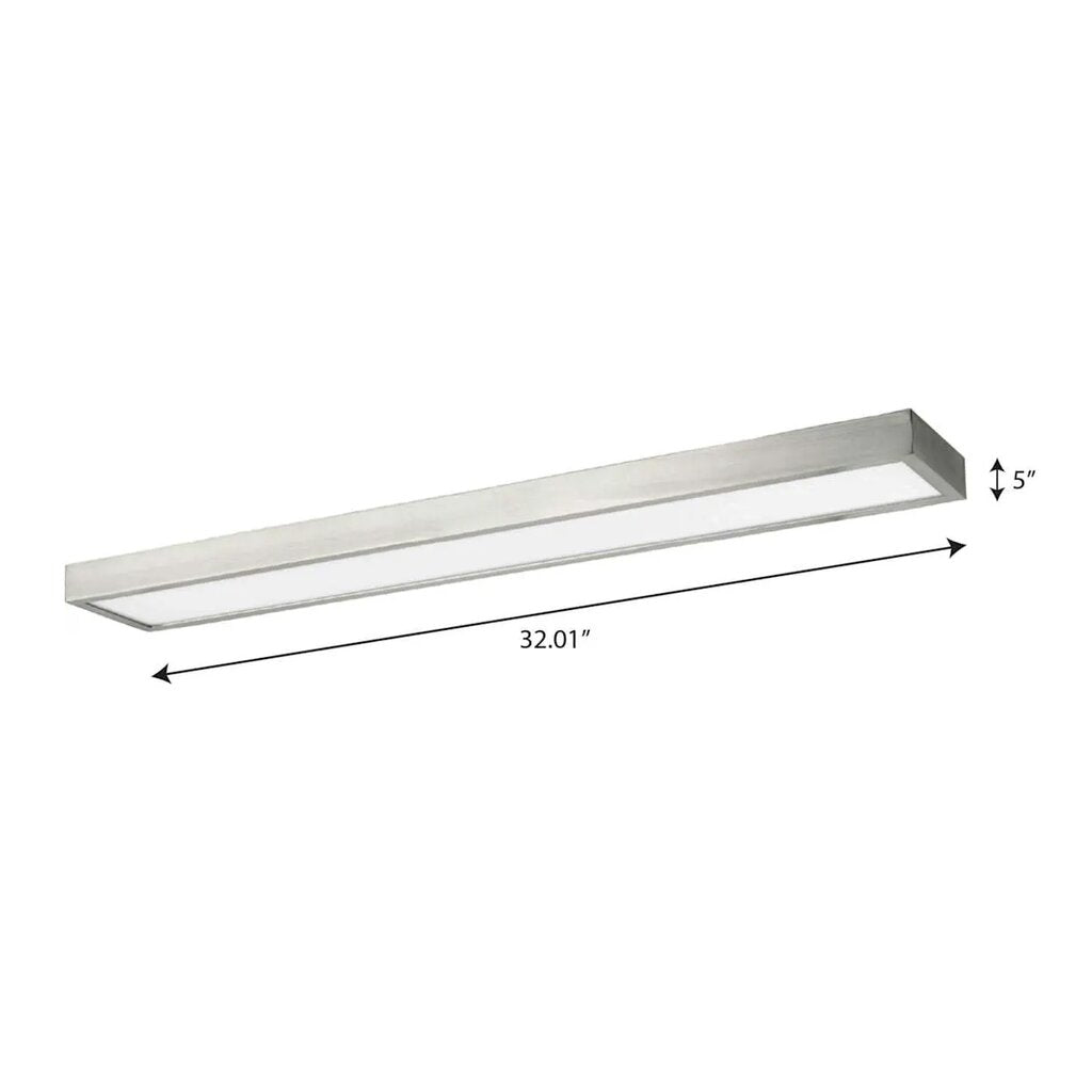 Progress Lighting P300306-009-CS 26W LED Fixture 32" Frosted Glass