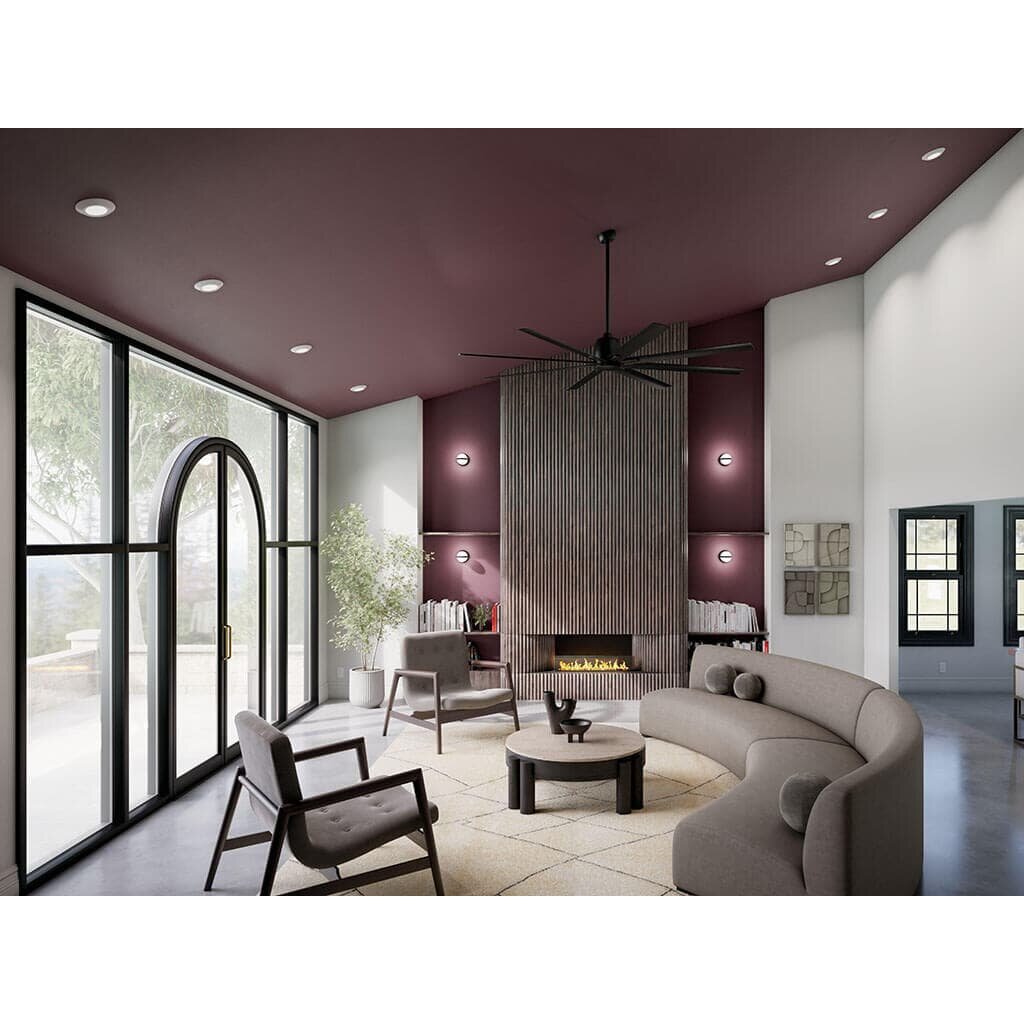 Kichler 310285SBK Ceiling Fan Breda