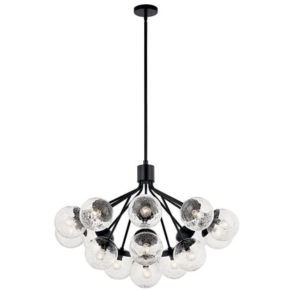 Kichler 52702BK Fixture Silvarious Chandelier