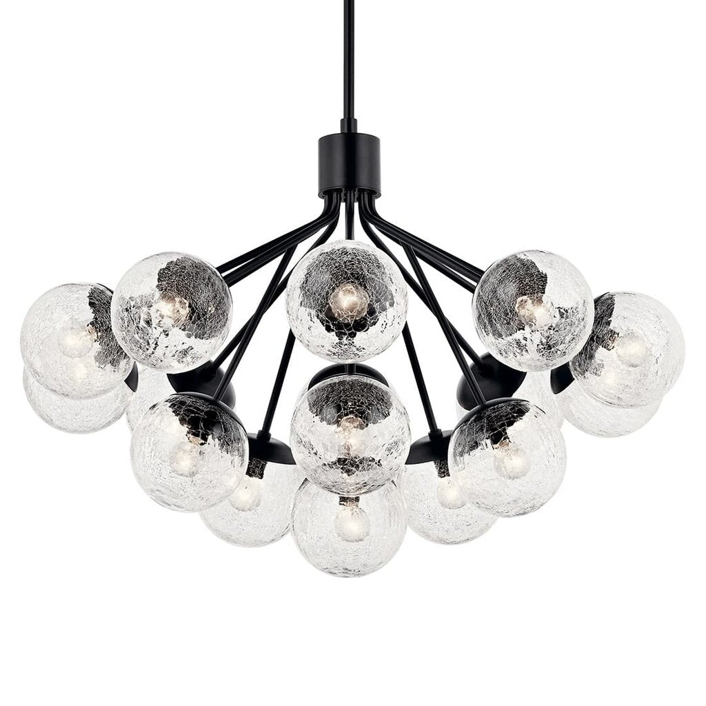 Kichler 52702BK Fixture Silvarious Chandelier