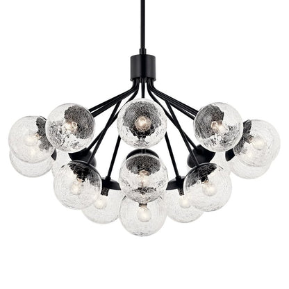 Kichler 52702BK Fixture Silvarious Chandelier