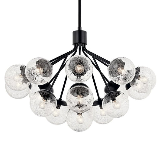 Kichler 52702BK Fixture Silvarious Chandelier