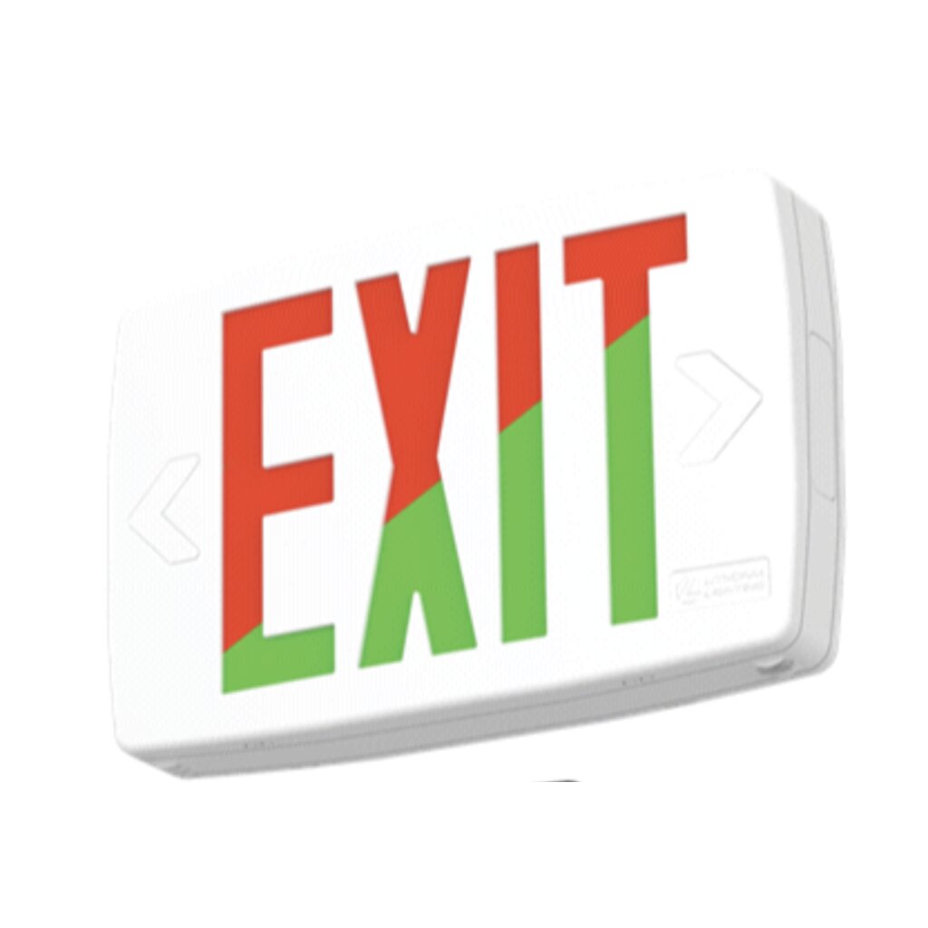 Lithonia LQM S W RG MVOLT M6 LED Fixture LQM Exit Sign Switchable