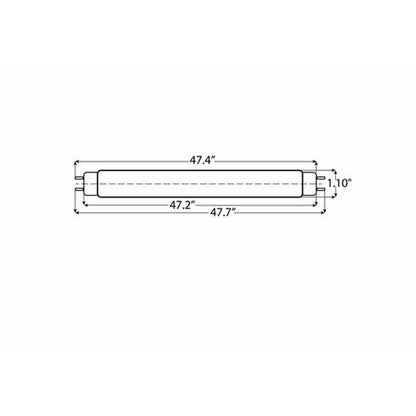 25 pack - Halco 87208 14W T8 LED Light Bulb