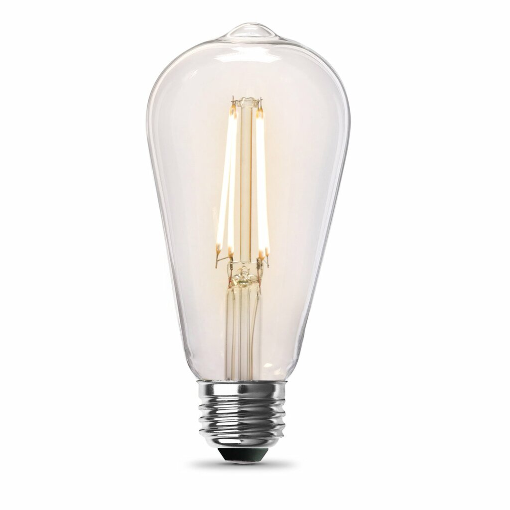 2 pack - Feit Electric ST1960/CL/927CA/2 8.8W ST19 LED Light Bulb