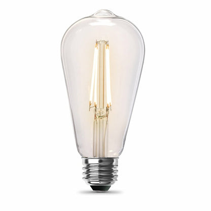 2 pack - Feit Electric ST1960/CL/927CA/2 8.8W ST19 LED Light Bulb