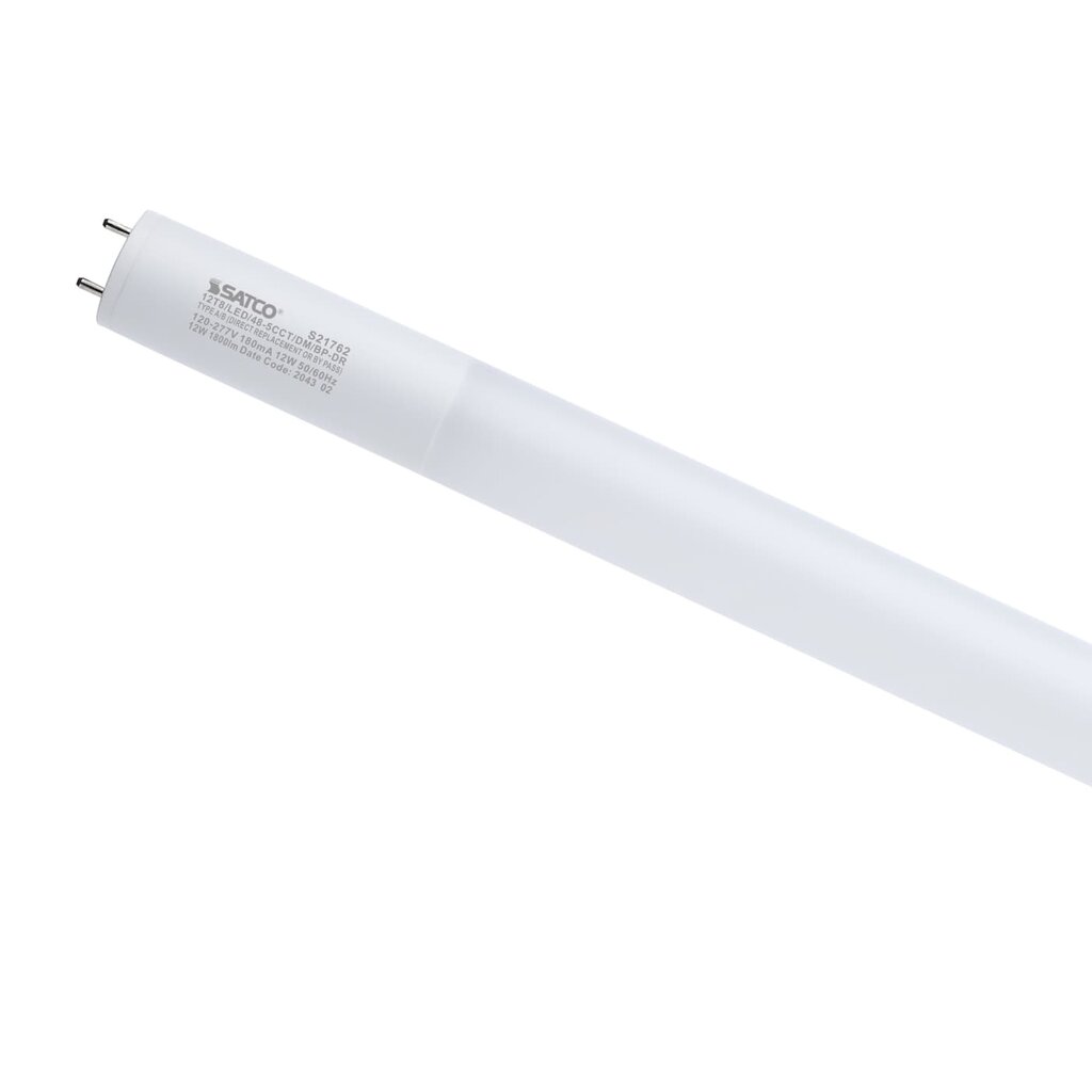 25 pack - Satco S21762 12W T8 LED Light Bulb
