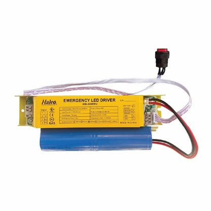 Halco 10310 LED Fixture Battery Backup Emergency 8W 120 277V LiFePO4
