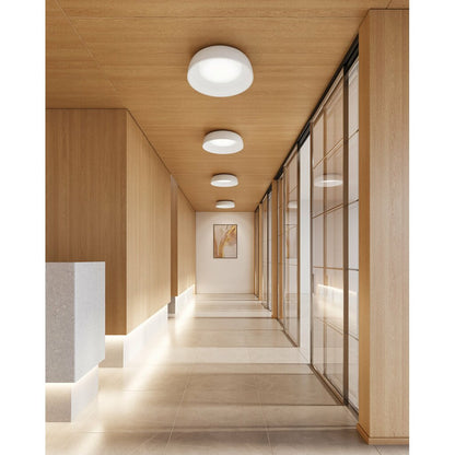 FM13120-WH 26W LED Dimmable Fixture Beacon 20-in Flush Mount
