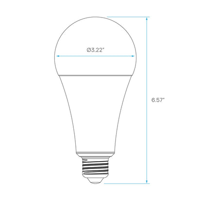 Luxrite LR21457 33W A23 LED Light Bulb