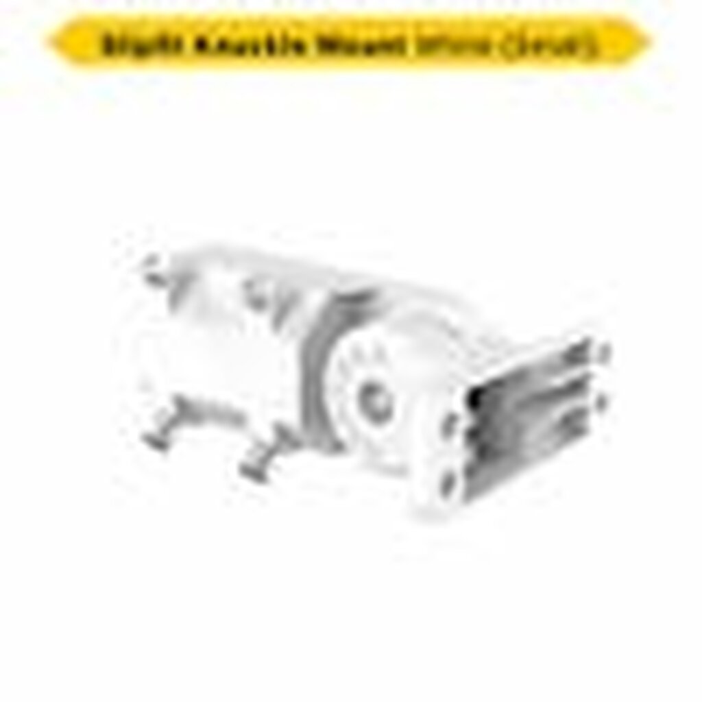 Halco 24989 SekTor Slipfit Knuckle Mount White (for SAL2 Area Light