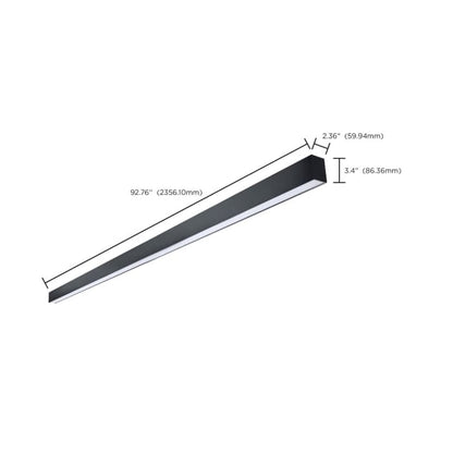 Satco 65-1282 60W/80W/100W LED Dimmable Fixture 8' Momentum