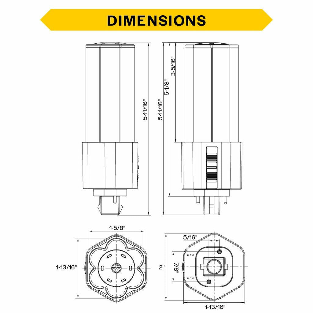 Halco 82856 9W LED Light Bulb