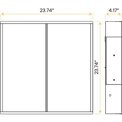 G-98028 30W/40W/50W LED Dimmable Fixture 2X2 LAY-IN PANEL LIGHT –