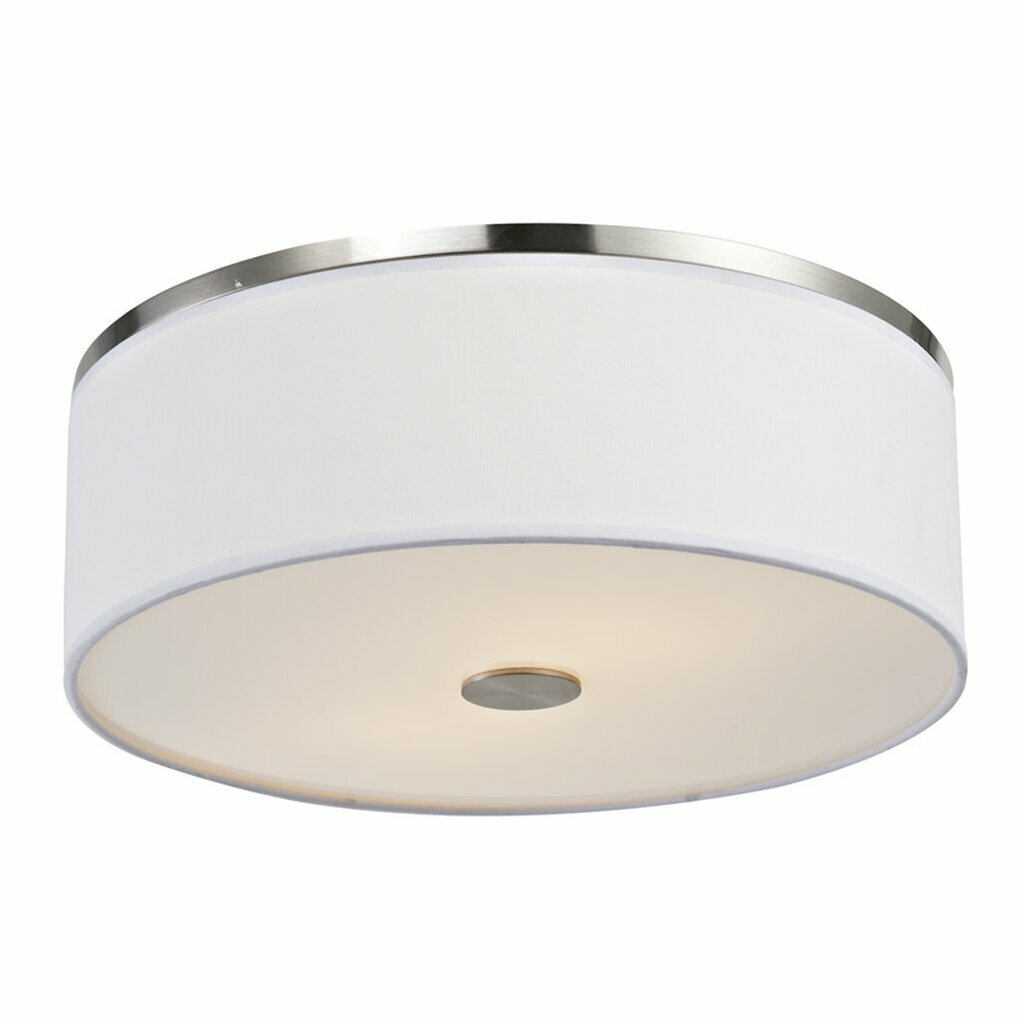 Sunpark DC318D-4000K Fixture Ceiling 18" Acrylic/Linen Shade Flush