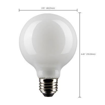 6 pack - Satco S21238 6W G25 LED Light Bulb