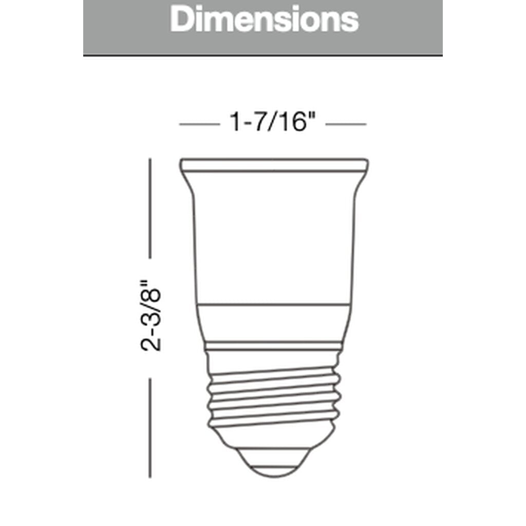Green Creative 16325 Lamp Extender E26