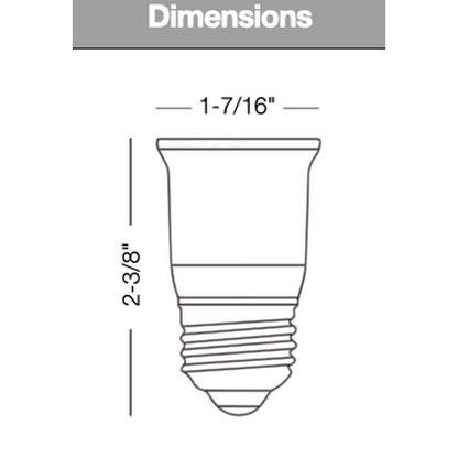 Green Creative 16325 Lamp Extender E26