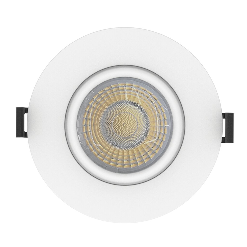 Luxrite LR23304 15W LED Dimmable Fixture 4" GIMBAL ROUND CANLESS
