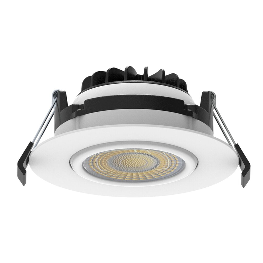 Luxrite LR23304 15W LED Dimmable Fixture 4" GIMBAL ROUND CANLESS