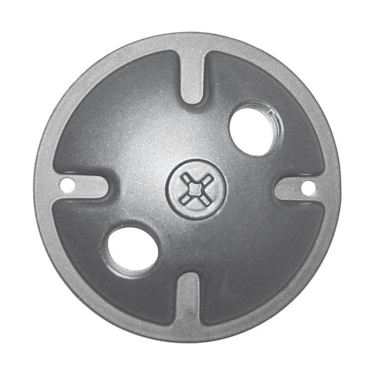 Nuvo 60-674 2-Light Die Cast Mounting Plate, Light, Gray