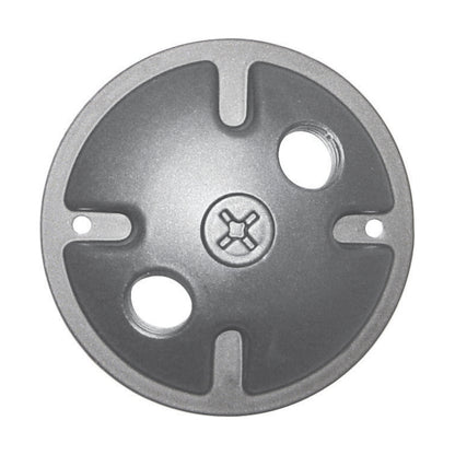 Nuvo 60-674 2-Light Die Cast Mounting Plate, Light, Gray