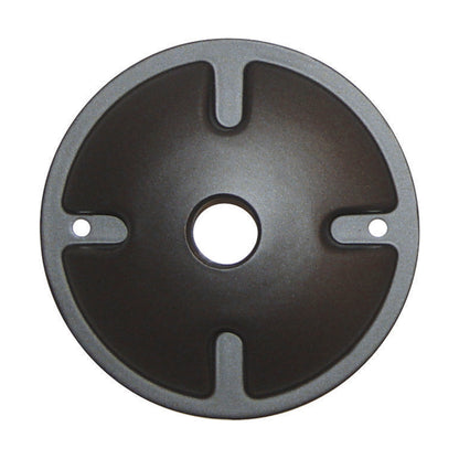 Nuvo 60-675 1-Light Die Cast Mounting Plate, Dark Gray
