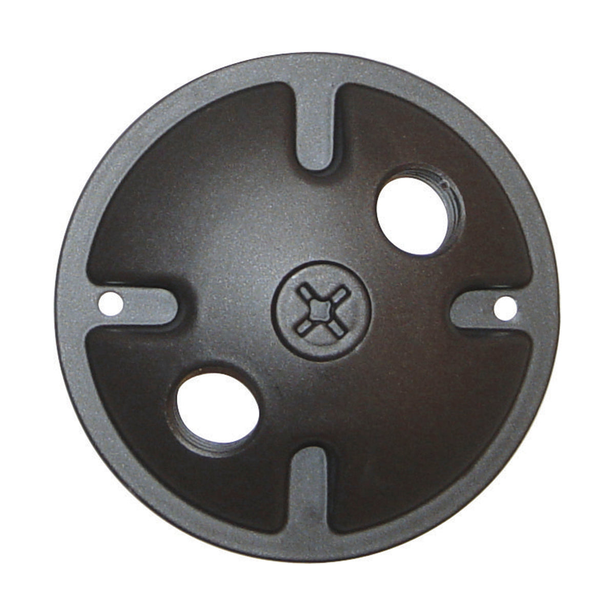 Nuvo 60-676 2-Light Die Cast Mounting Plate, Dark Gray