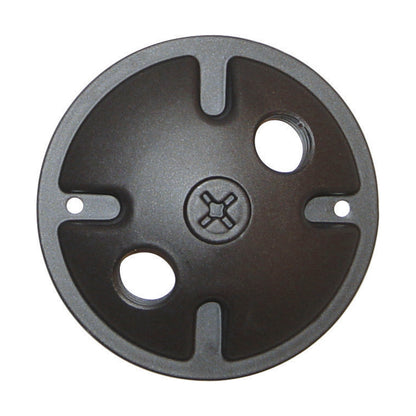 Nuvo 60-676 2-Light Die Cast Mounting Plate, Dark Gray