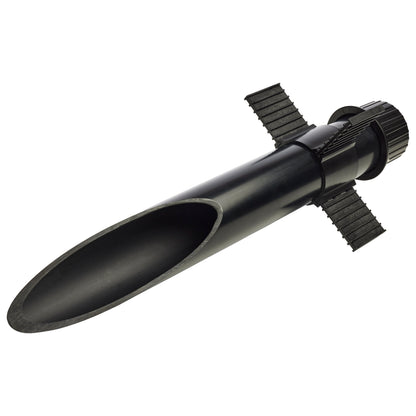 Nuvo 60-681 2 Inch Diameter Mounting Post, PVC, Matte Black