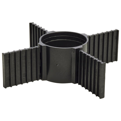 Nuvo 60-681 2 Inch Diameter Mounting Post, PVC, Matte Black