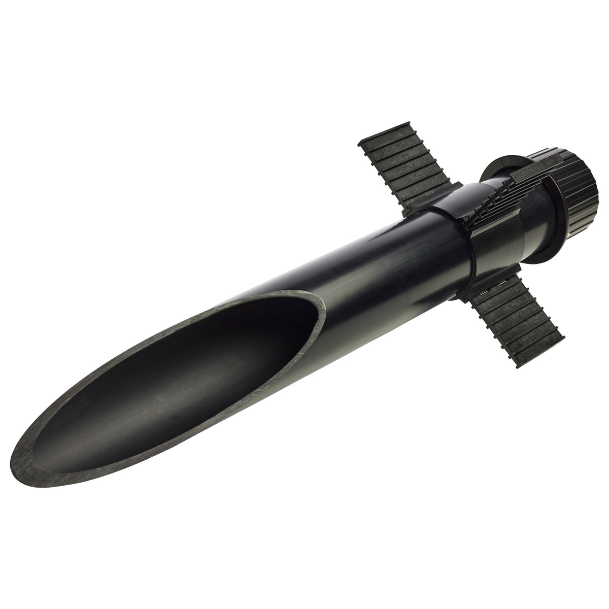 Nuvo 60-682 3 Inch Diameter Mounting Post, PVC, Matte Black