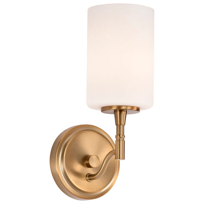 Nuvo 60-8201 Liam, 1 Light Vanity, Burnished Brass