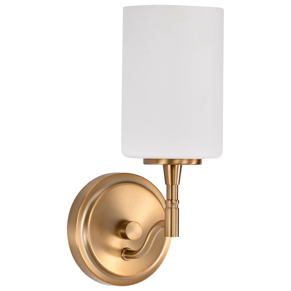 Nuvo 60-8201 Liam, 1 Light Vanity, Burnished Brass