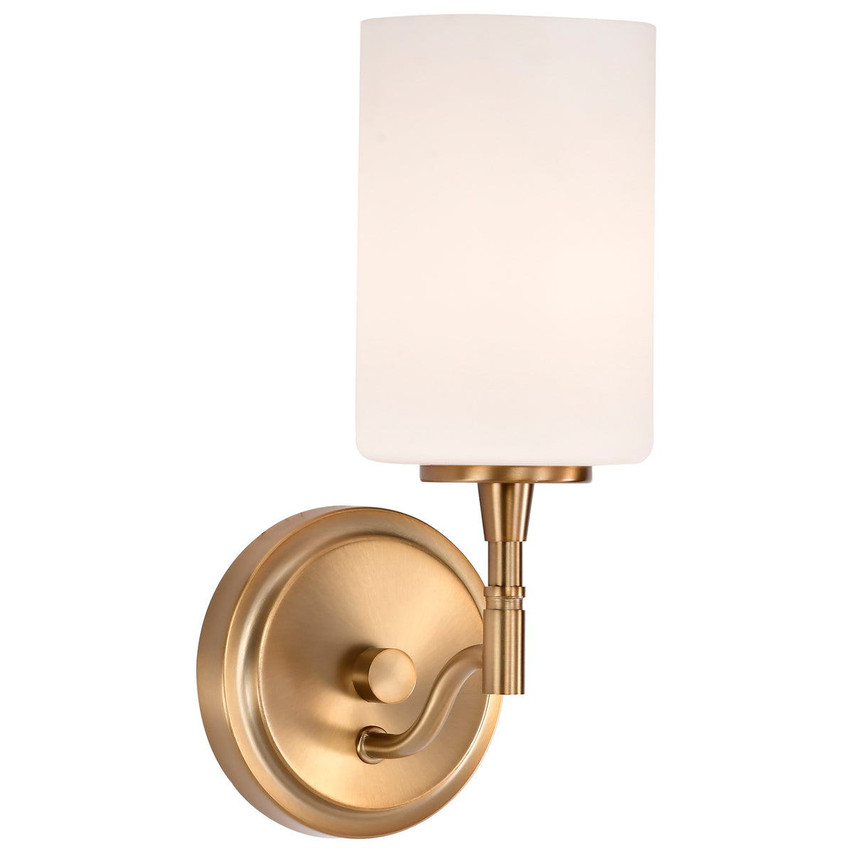 Nuvo 60-8201 Liam, 1 Light Vanity, Burnished Brass