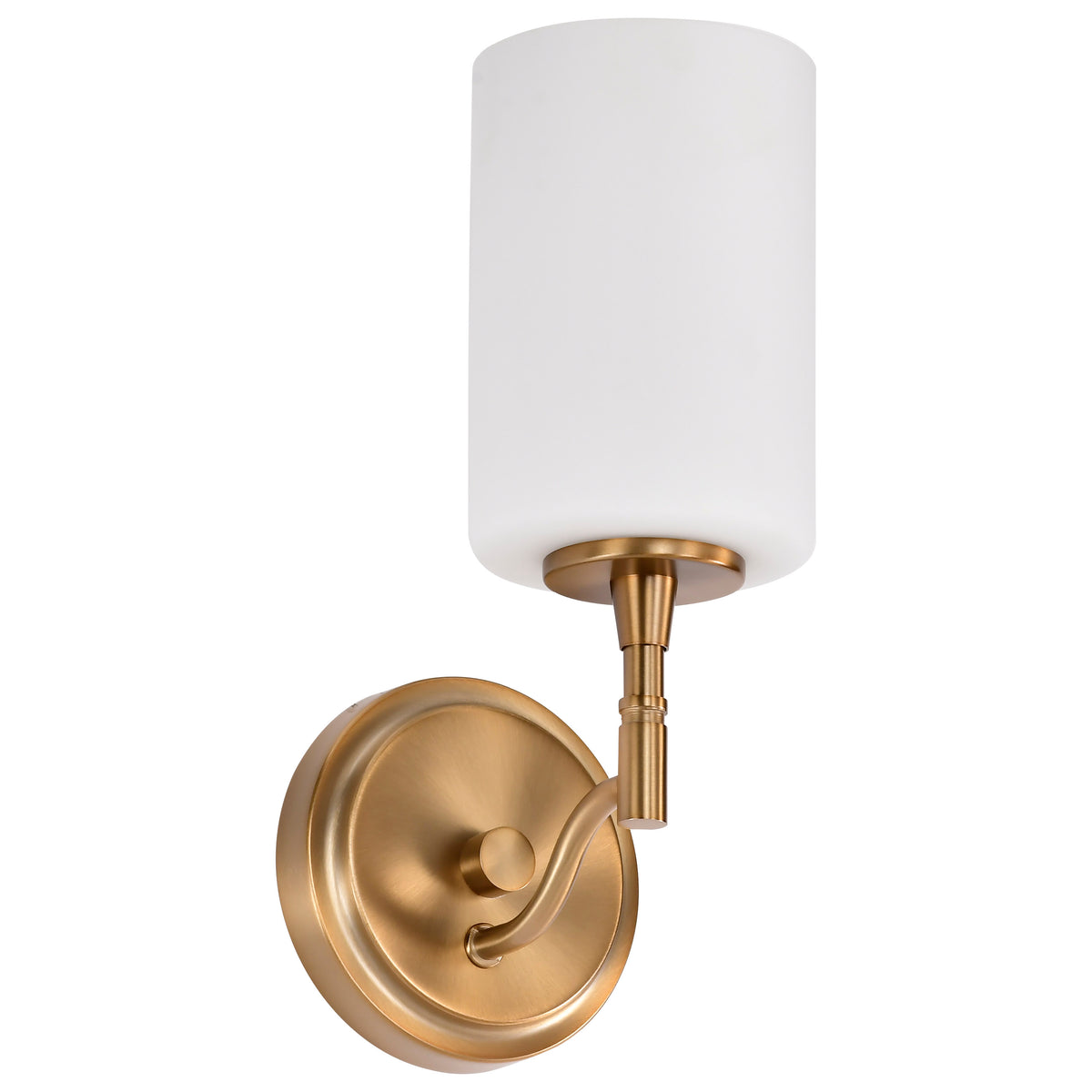 Nuvo 60-8201 Liam, 1 Light Vanity, Burnished Brass
