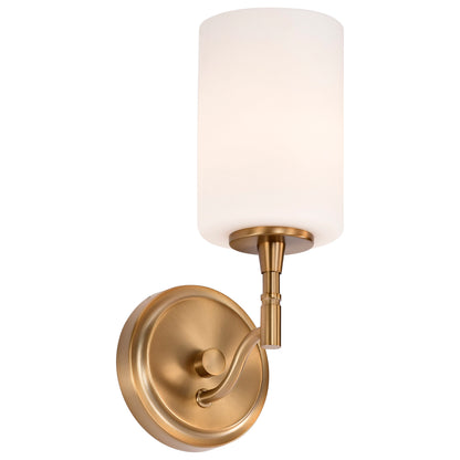 Nuvo 60-8201 Liam, 1 Light Vanity, Burnished Brass