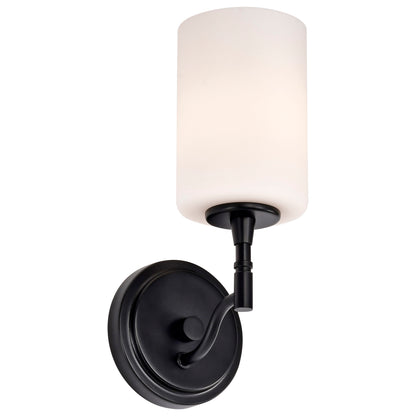 Nuvo 60-8211 Liam, 1 Light Vanity, Matte Black