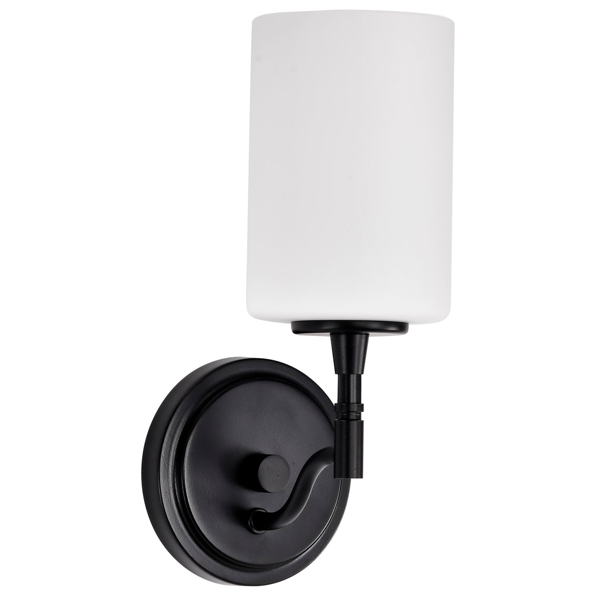 Nuvo 60-8211 Liam, 1 Light Vanity, Matte Black