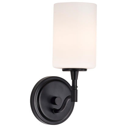 Nuvo 60-8211 Liam, 1 Light Vanity, Matte Black