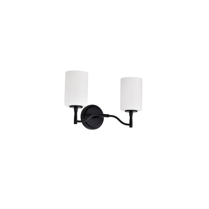 Nuvo 60-8212 Liam, 2 Light Vanity, Matte Black
