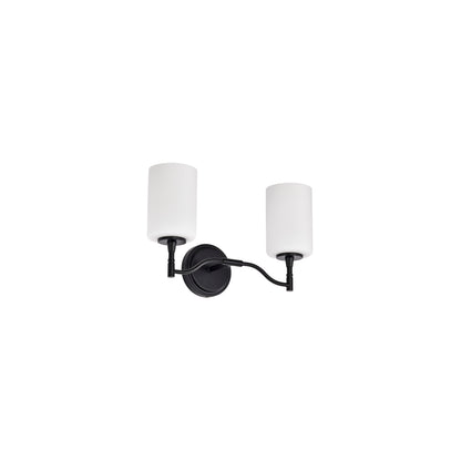 Nuvo 60-8212 Liam, 2 Light Vanity, Matte Black
