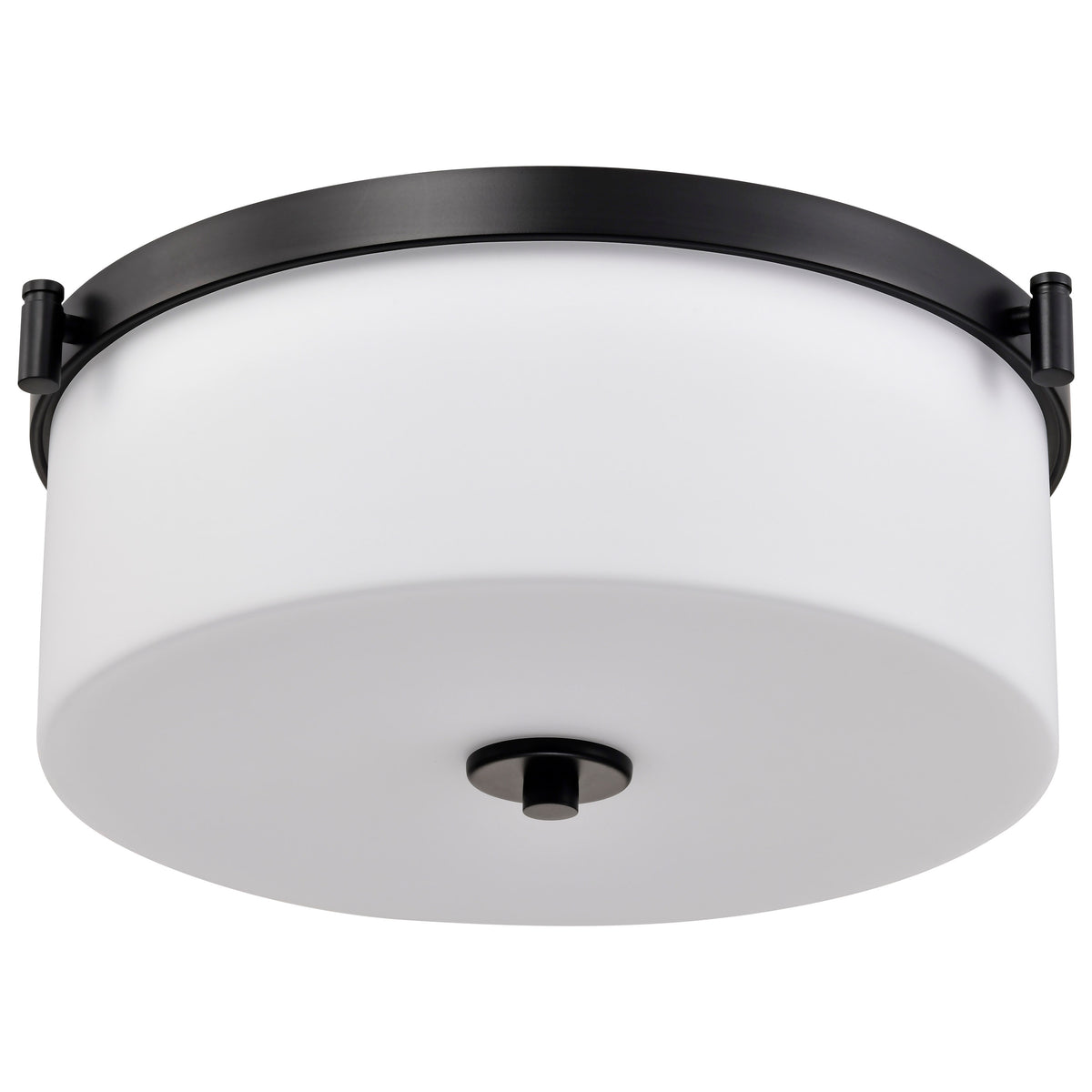Nuvo 60-8217 Liam, 3 Light Flush Mount, Matte Black