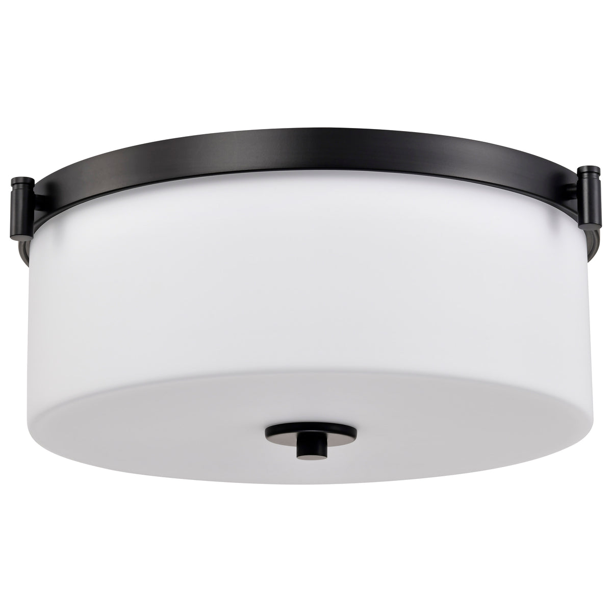 Nuvo 60-8217 Liam, 3 Light Flush Mount, Matte Black